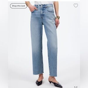 Madewell The Perfect Vintage Wide-Leg Crop Jean
Hallstead Wash size 30